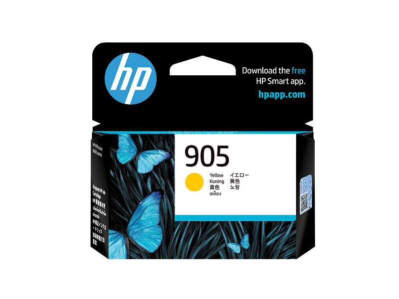 HP #905 Yellow Ink T6L97AA HP — view 2