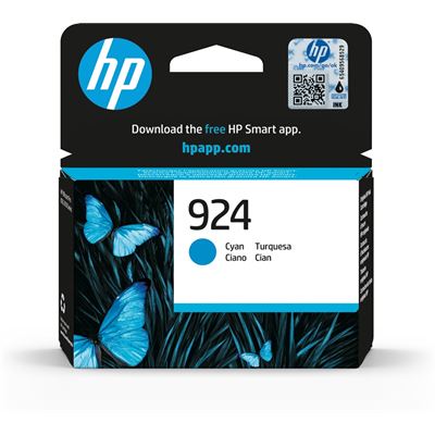 HP #924 Cyan Ink 4K0U3NA HP — view 2