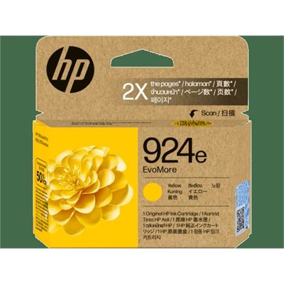 HP #924e Yellow Ink 4K0V9NA HP — view 2