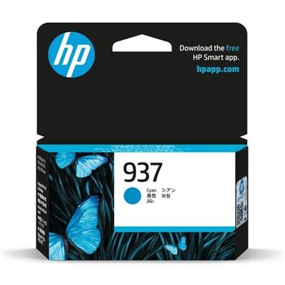 HP #937 Cyan Ink 4S6W2NA HP — view 2