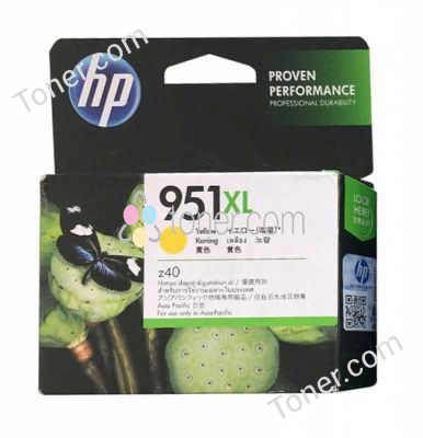 HP #951XL Yellow Ink CN048AA HP — view 2