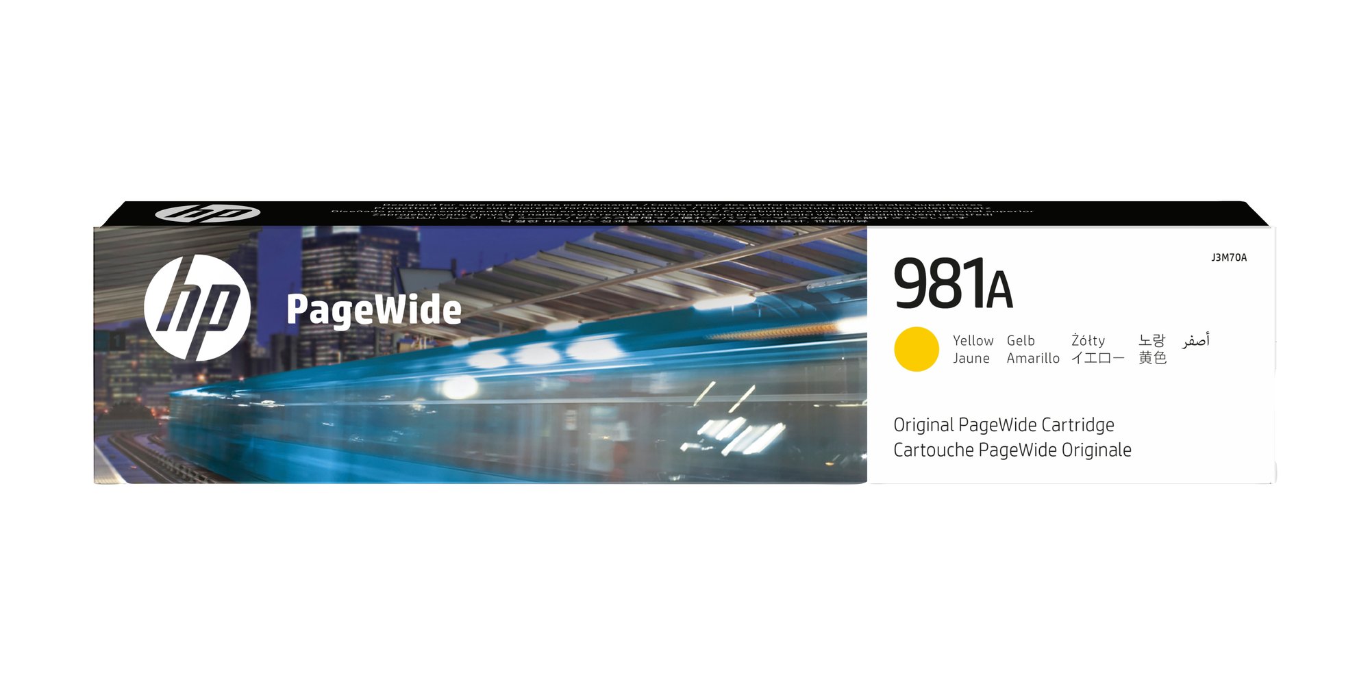 HP 981A Yel PagWide Ink J3M70A thumbnail 1