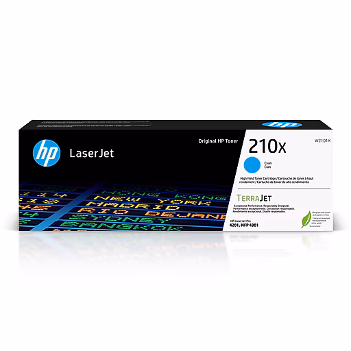 HP #210X Cyan Toner W2101X HP — view 2