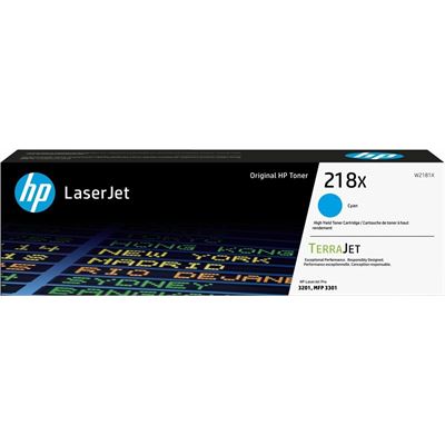HP #218X Cyn Toner W2181X HP — view 2