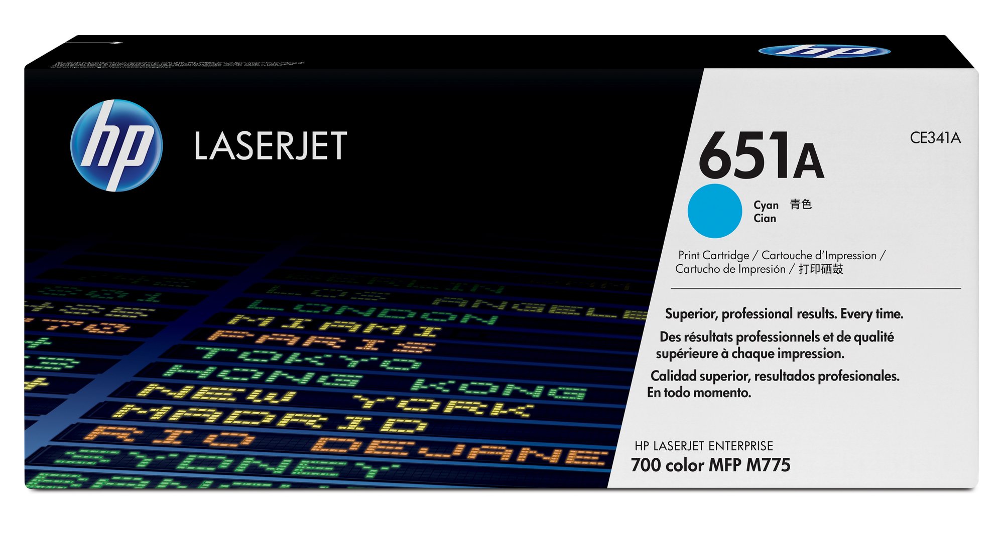 HP #651A Cyan Toner CE341A thumbnail 1