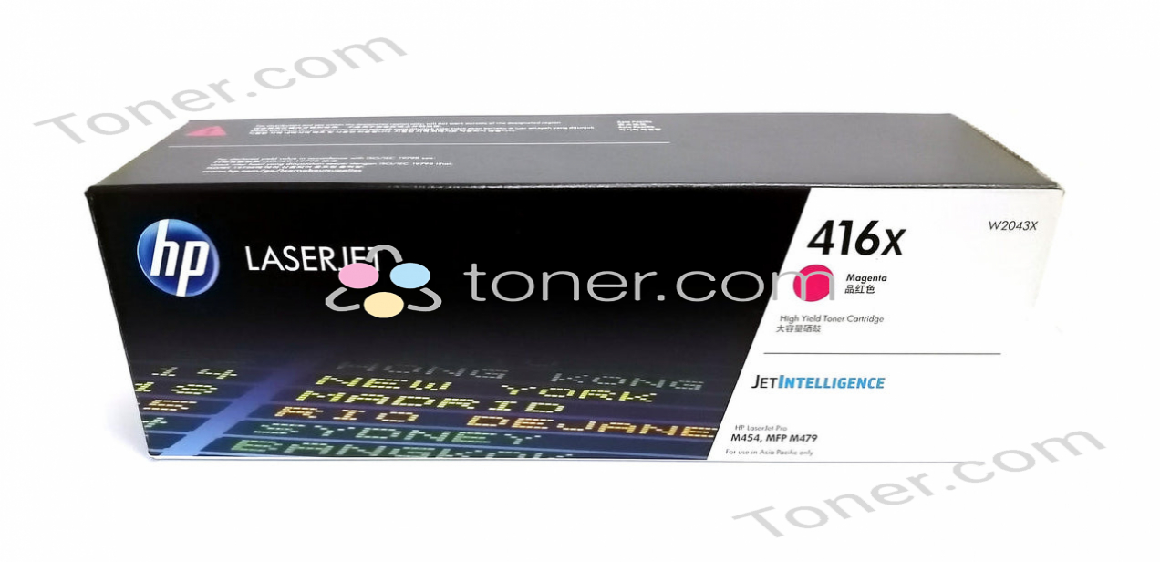 HP #416X Magenta Toner W2043X HP — view 2