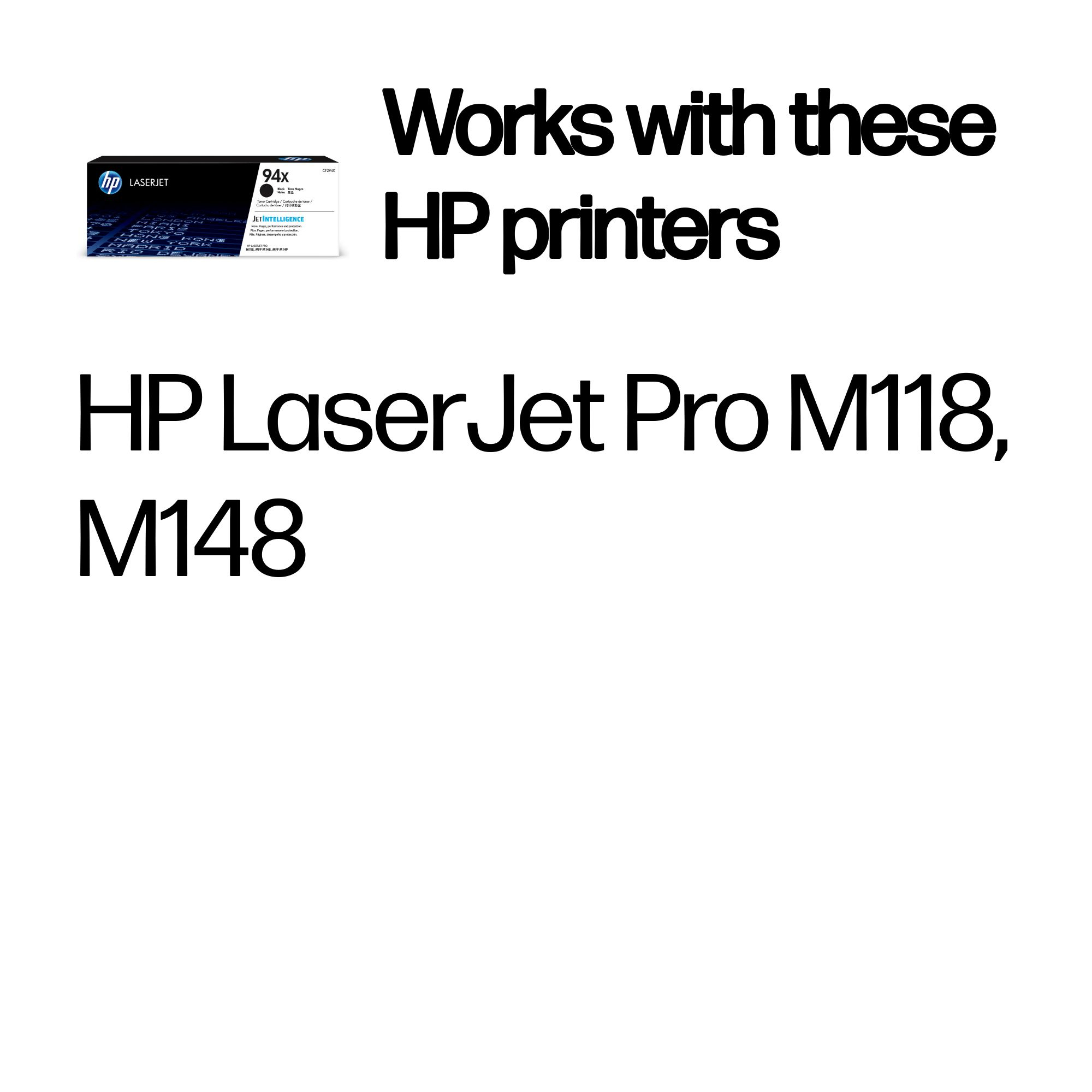 HP 94X Black HY  Toner CF294X thumbnail 3