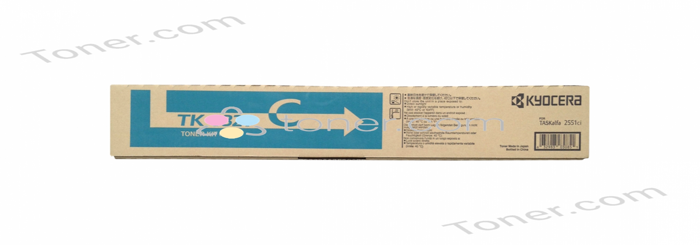 Kyocera TK8329 Cyan Toner Kyocera — view 2