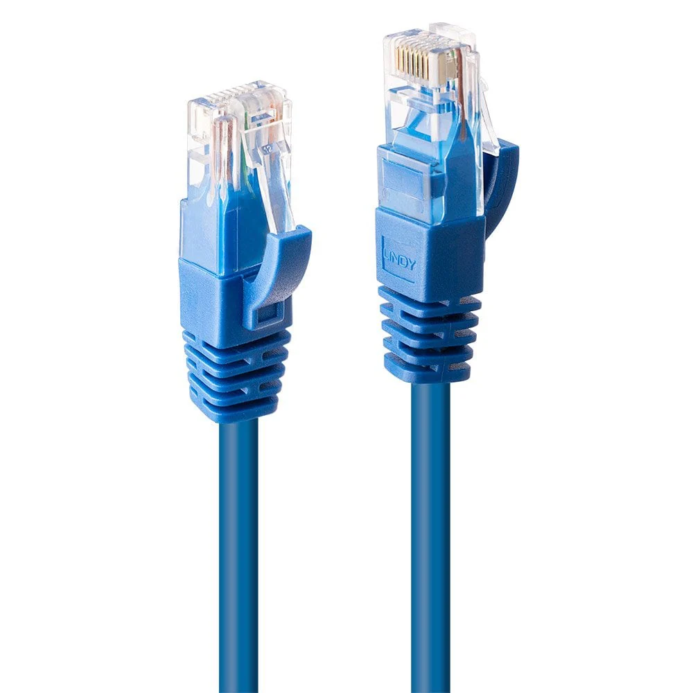 Lindy 5m CAT6 UTP Cable Blue Lindy — view 2