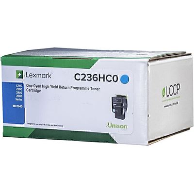 Lexm C2360C0 Cyan Toner Lexmark — view 2