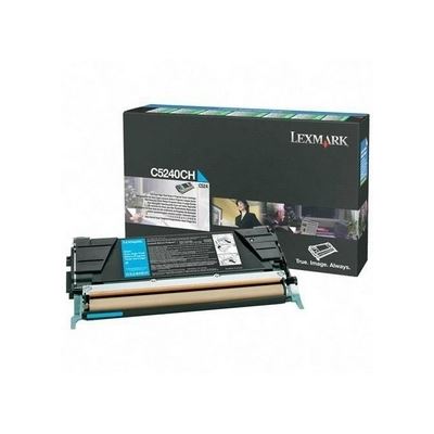 Lexm C5240CH Cyan Pre HY Cart Lexmark — view 2