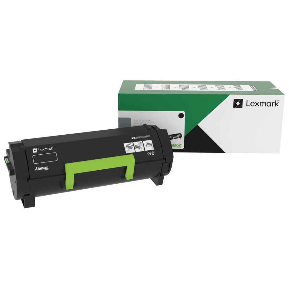 Lexm 66S100 Black Toner Lexmark — view 2