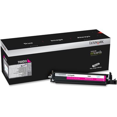 Lexm 700D3 Magenta Developer Lexmark — view 2