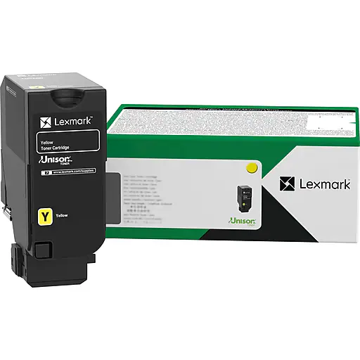 Lexm 71C1HY0 HY Yellow Toner Lexmark — view 2