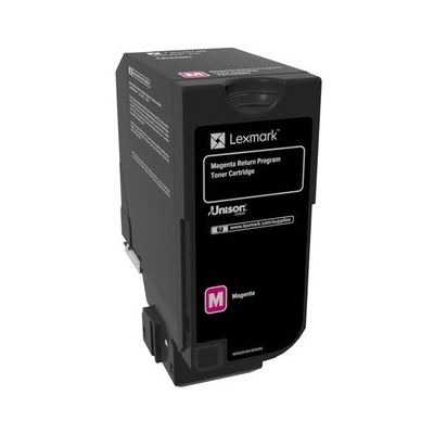 Lexm 74C60M0 Magenta Toner Lexmark — view 2