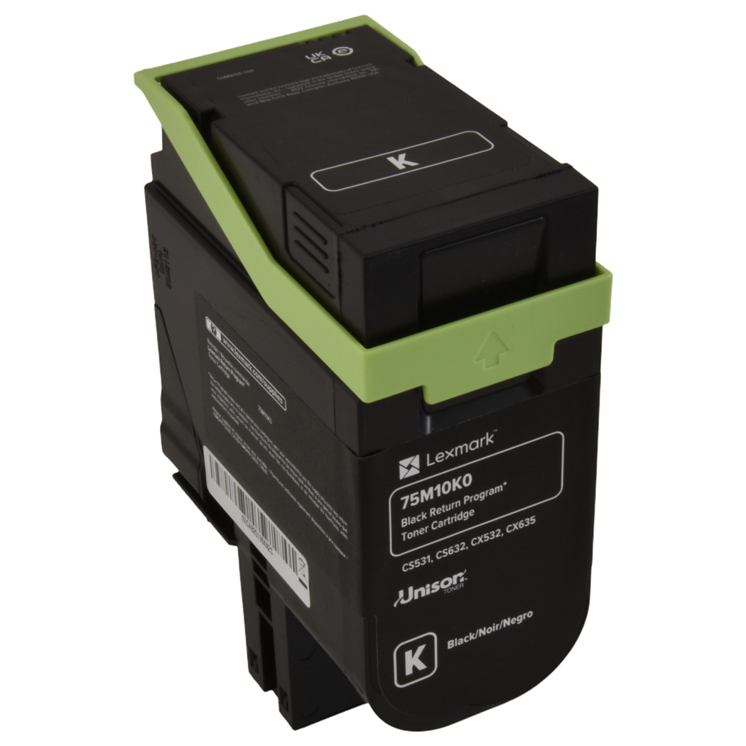 Lexm 75M10K0 Black Toner Lexmark — view 2