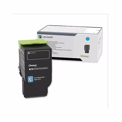 Lexm 75M1XC0 XHY Cyan Toner Lexmark — view 2