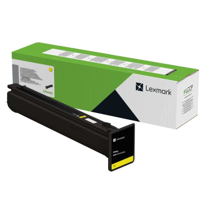 Lexm 77L1HY0 Yellow Toner Lexmark — view 2