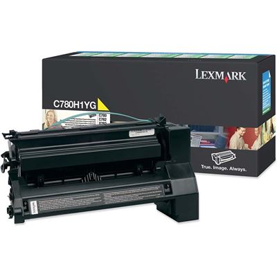 Lexm C780H1YG HY Pre Yel Cart Lexmark — view 2