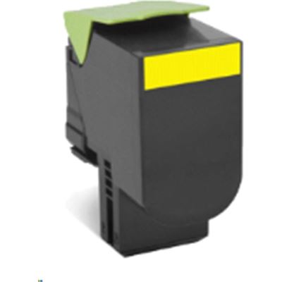 Lexm 808XY Extra HY Yell Toner Lexmark — view 2