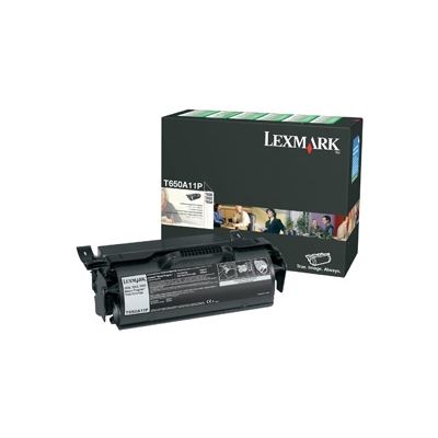 Lexm T650A11P Blk Prebate Cart Lexmark — view 2