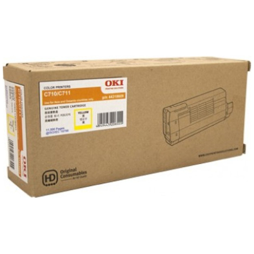 Oki C710N/C711N Yellow Toner OKI — view 2