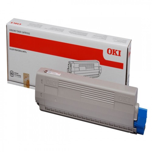 Oki C712N Cyan Toner 46507611 OKI — view 2