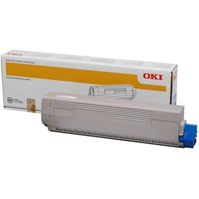 Oki C833N Cyan Ton 46443107 OKI — view 2