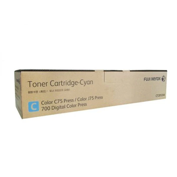 Fuji Xerox CT201244 Cyan Toner Fuji Xerox — view 2