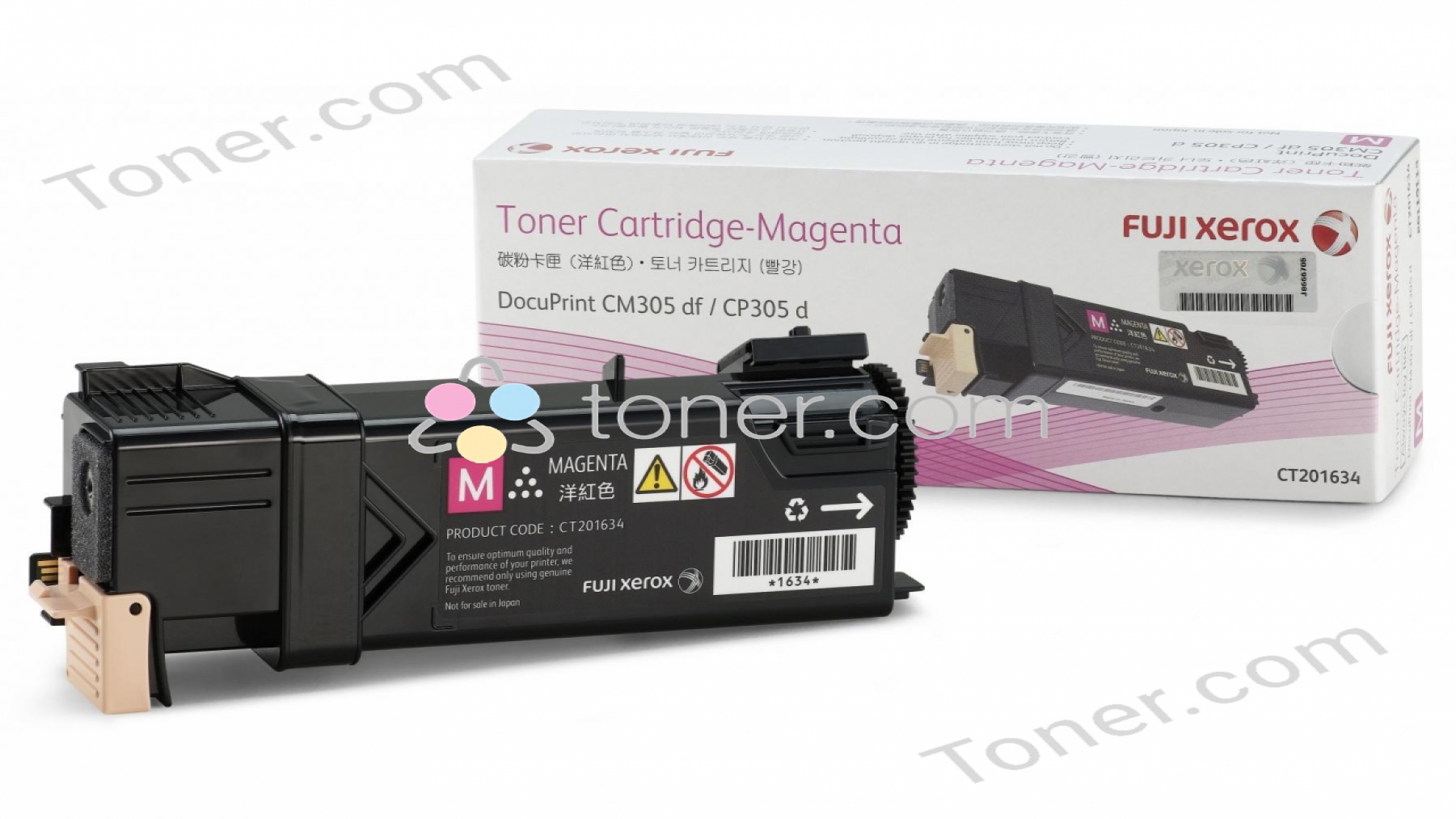 Fuji Xerox CT201634 Mag Toner Fuji Xerox — view 2