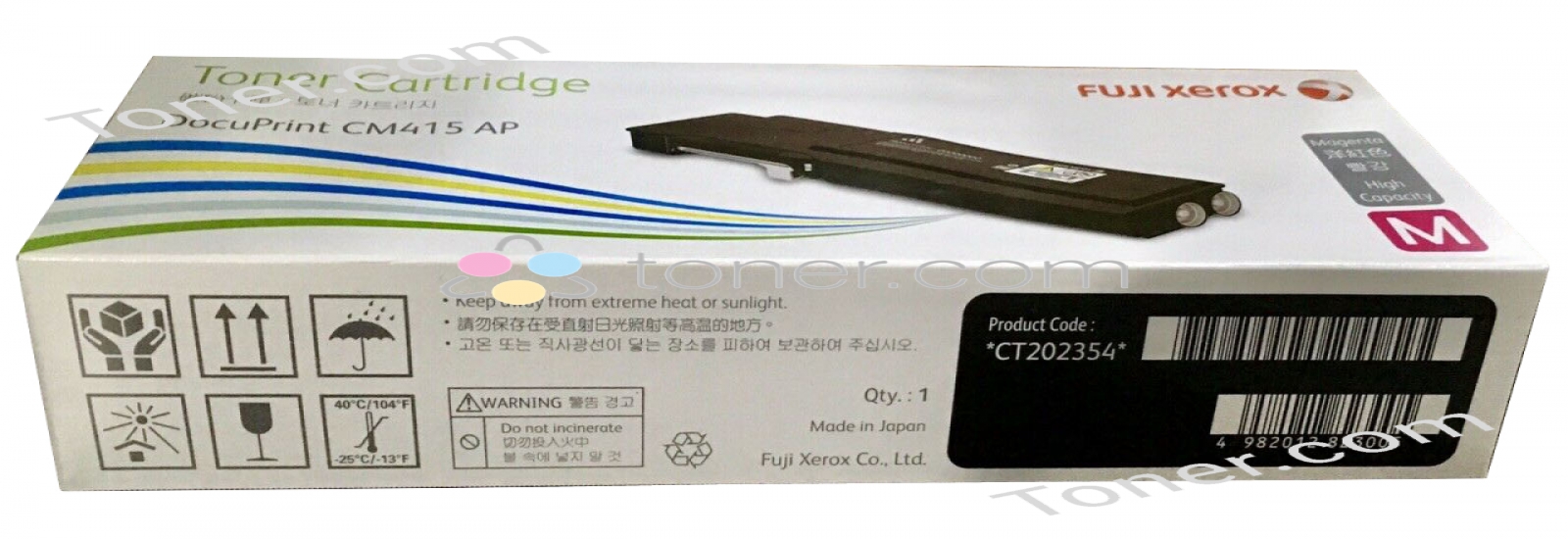 Fuji Xerox CT202354 Mag Toner Fuji Xerox — view 2