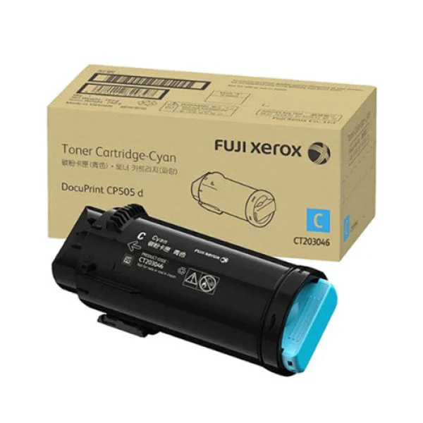 Fuji Xerox CT203046 Cyan Toner Fuji Xerox — view 2