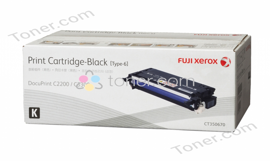 Fuji Xerox CT350670 blk Toner Fuji Xerox — view 2