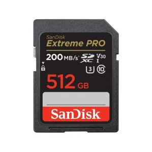 Sandisk Extreme Pro Sdxc, Sdxxd 512GB, V30, U3, C10, Uhs-I, 200MB/S R, 140MB/S W, 4X6, Lifetime Limited SanDisk — view 2