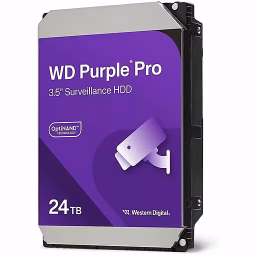 WD Purple Pro 24TB Smart Video HDD 3.5" 512MB Cache 7200PRM 5YRS Wty WD — view 2
